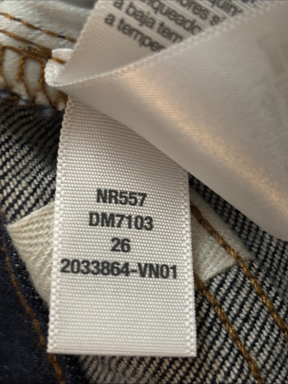NWT Madewell The Curvy '90s Straight Jean Norman Wash Comfort Stretch Size 26 - Picture 16 of 16